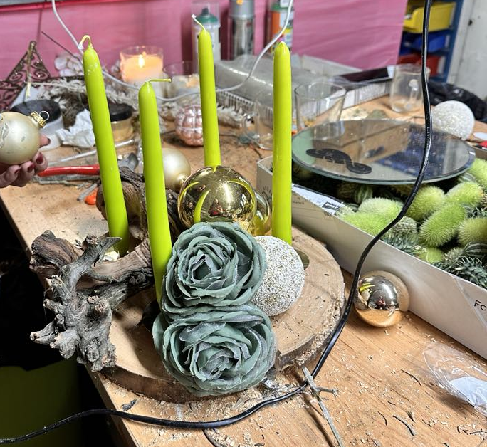 Workshop - Adventní dekorace a kytice