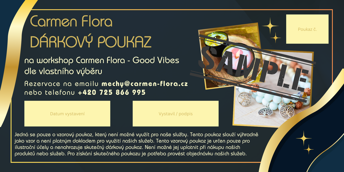 Workshop - Dárkový poukaz
