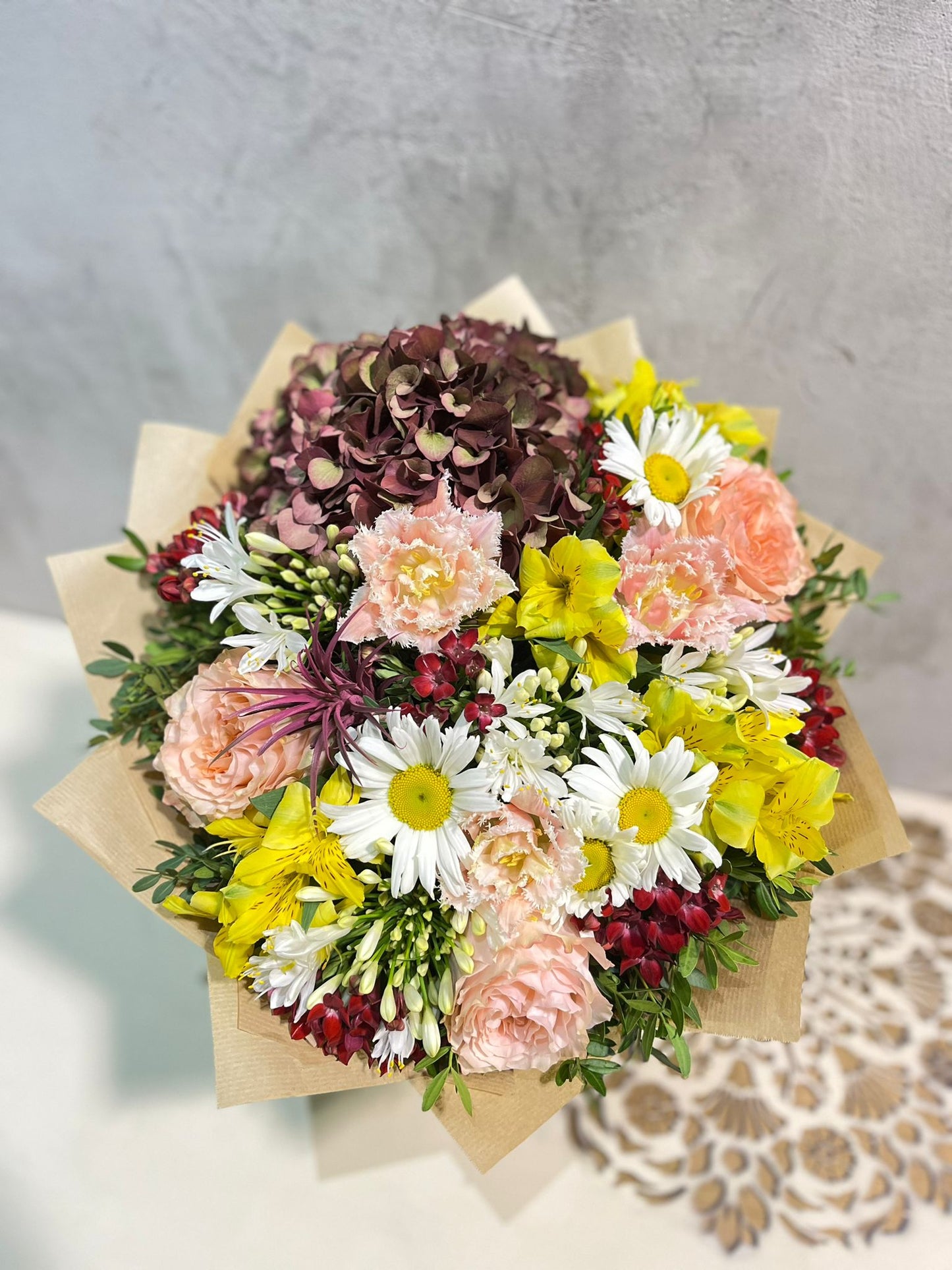 Beran - střední kytice