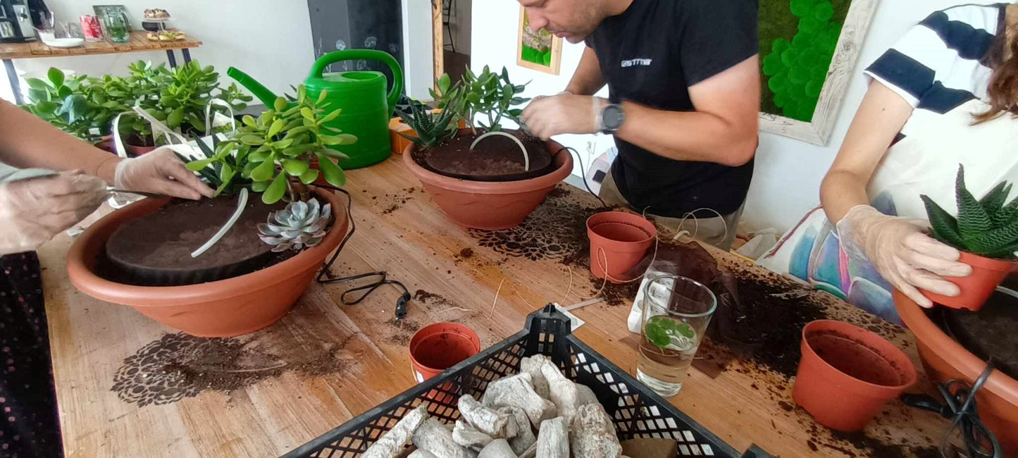 Workshop - Výroba fontány
