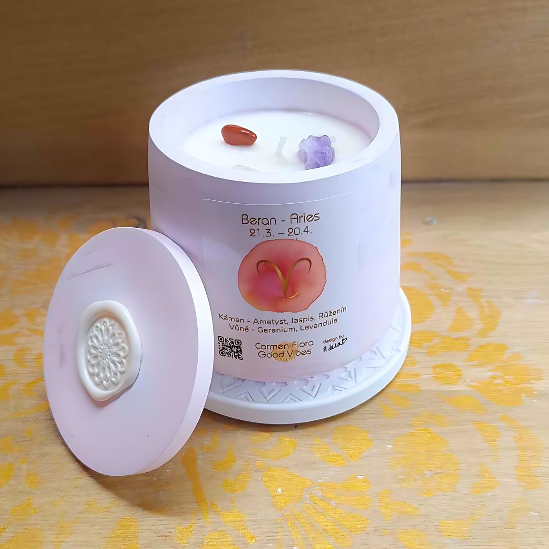 Beran - aromatická svíčka