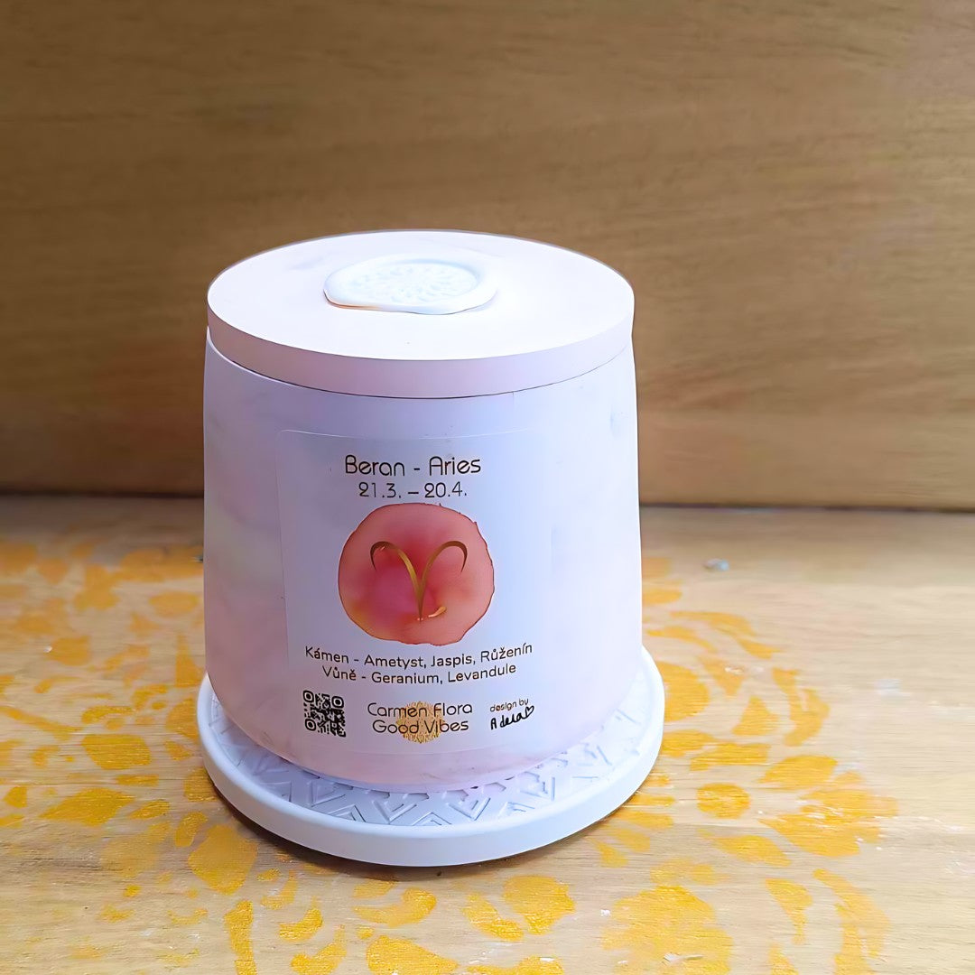 Beran - aromatická svíčka