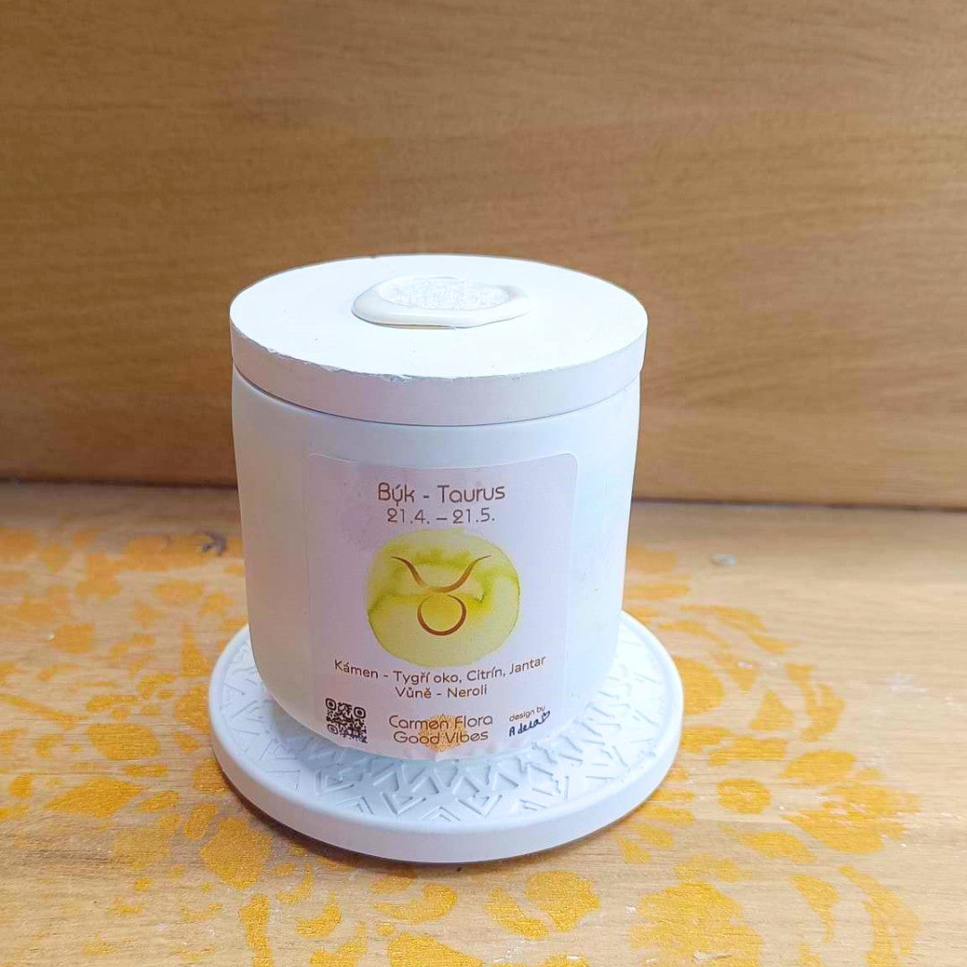 Býk - aromatická svíčka