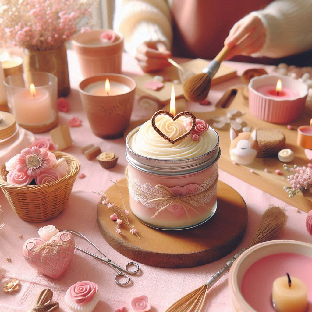 Workshop - Výroba Valentýnské aromatické svíčky šlehanou technikou