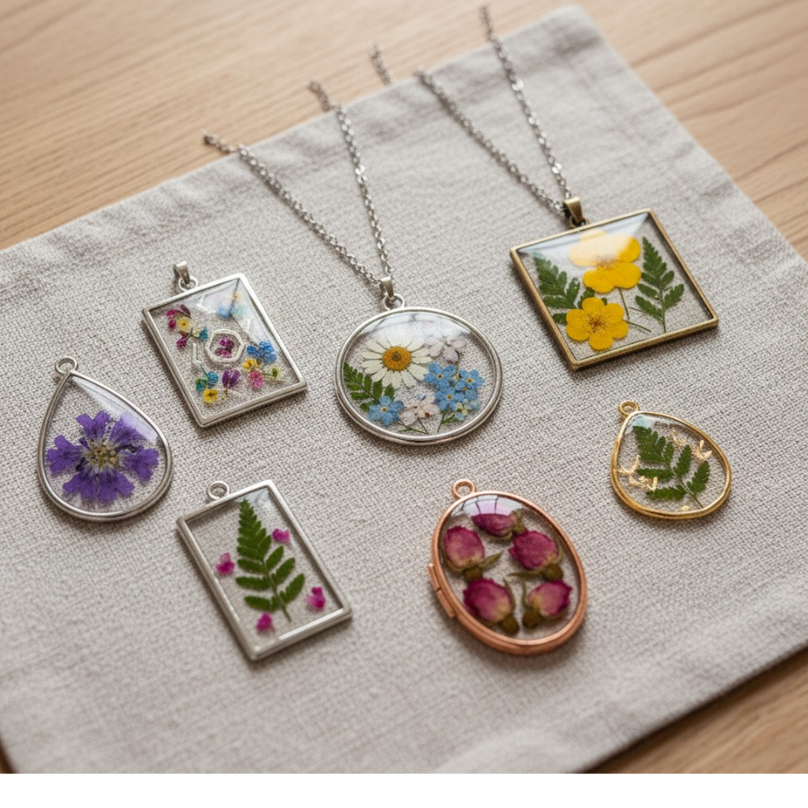 Workshop - Květinový šperk z Epoxy