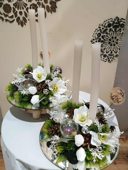 Adventní Zrcadlová Dekorace