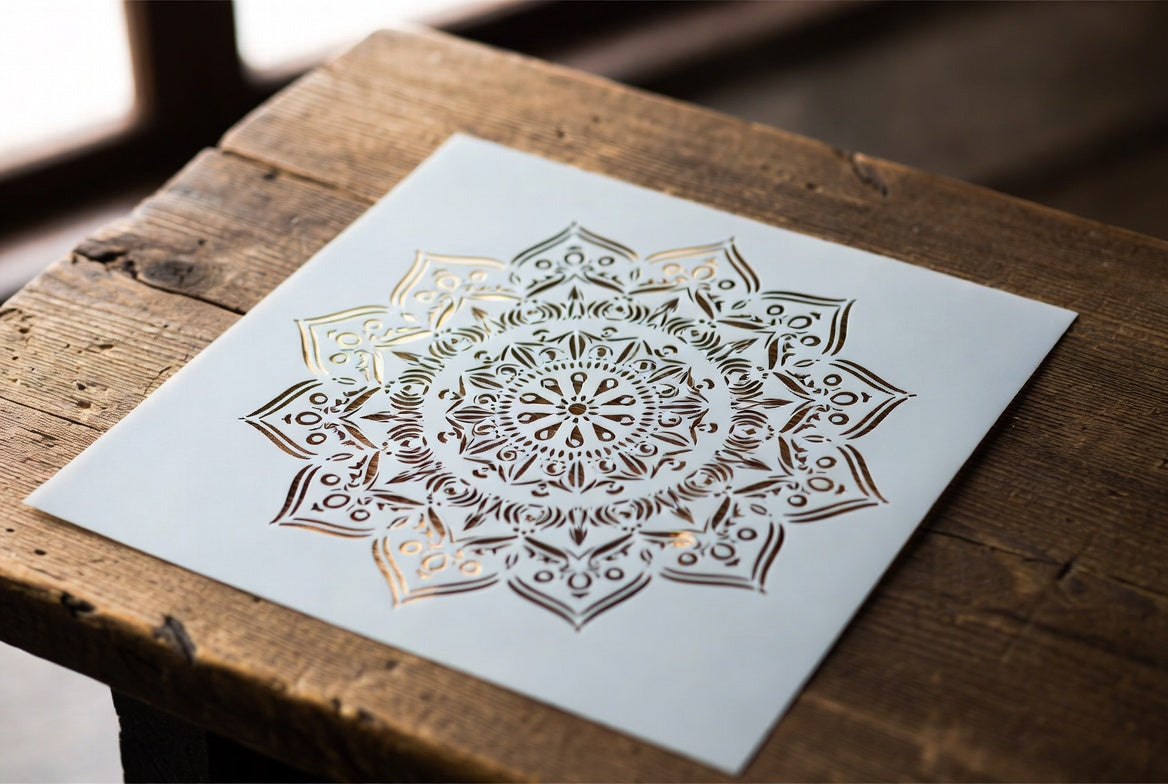 Workshop Mikulov - Mandala - reliéfní technika, difusér