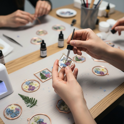 Workshop - Květinový šperk z Epoxy